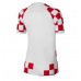 Damen Fußballbekleidung Kroatien Heimtrikot WM 2022 Kurzarm